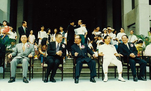 1996年‧「高雄敬師教孝親子園遊會」，悟覺妙天禪師親自出席宣揚印心禪法